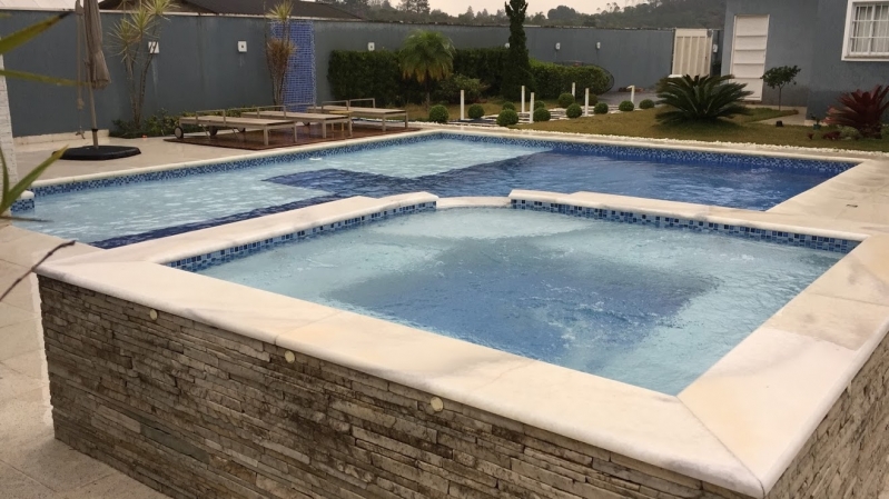 Construção de Piscinas Alvenaria Valor Arujá - Construção de Piscinas Residencial